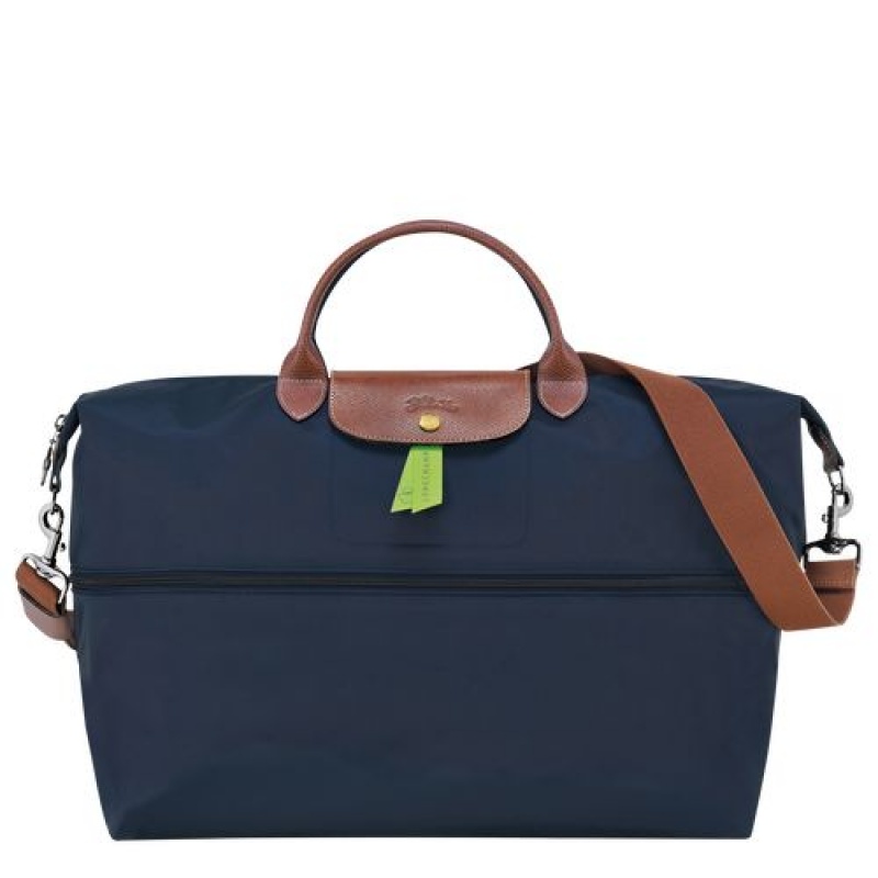 Longchamp Le Pliage Original Travel bag expandable Navy | BXKJMUD-51