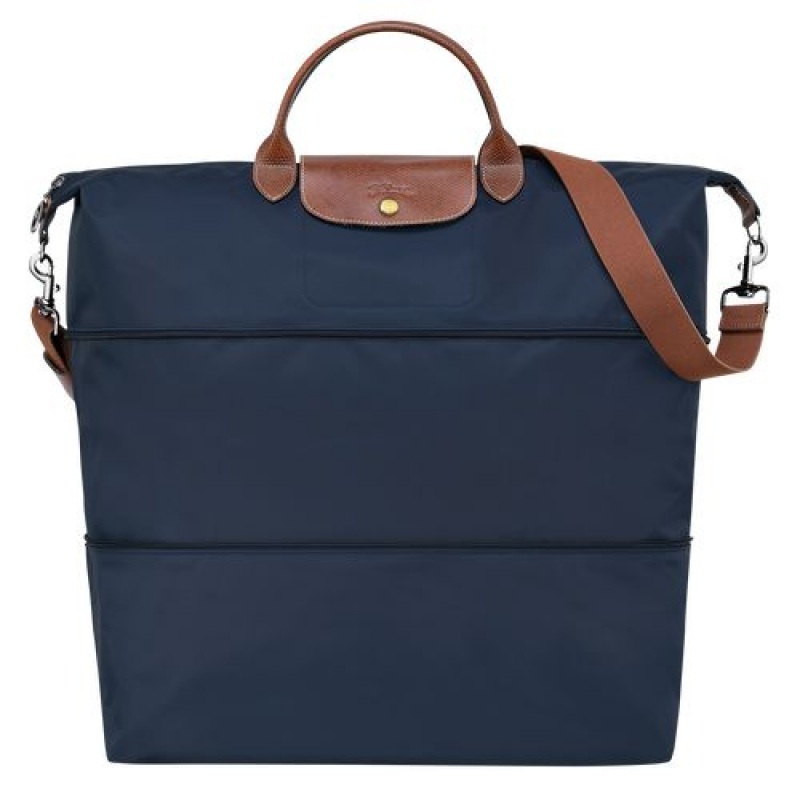 Longchamp Le Pliage Original Travel bag expandable Navy | BXKJMUD-51