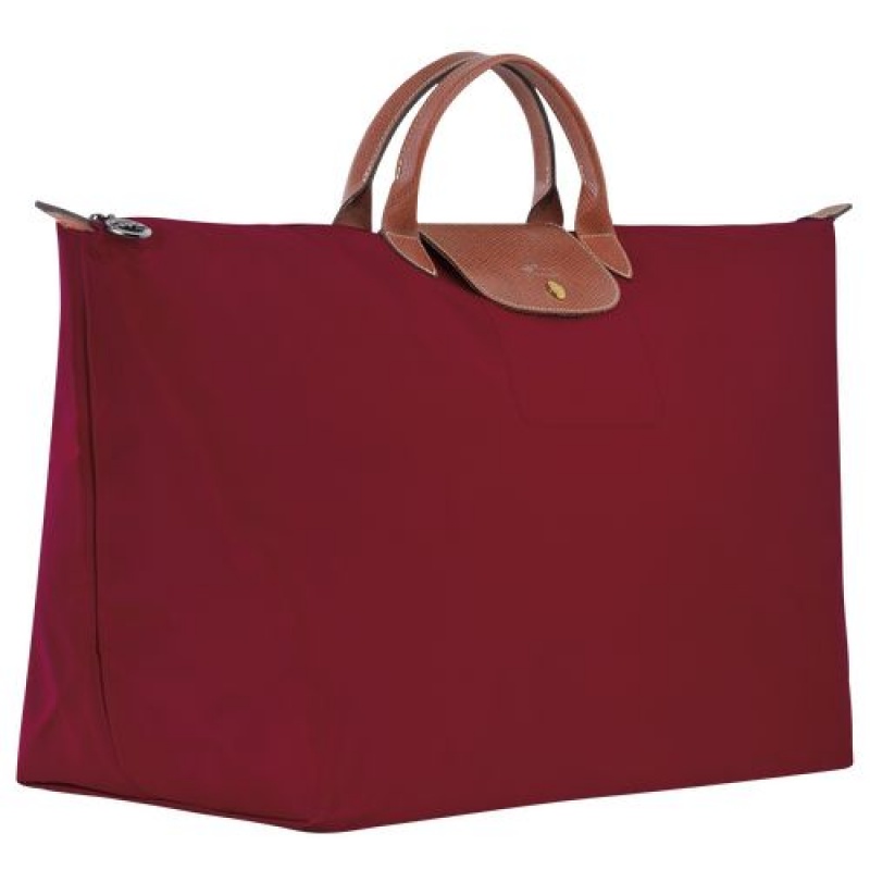 Longchamp Le Pliage Original Travel bag XL Red | WFIBVHU-71