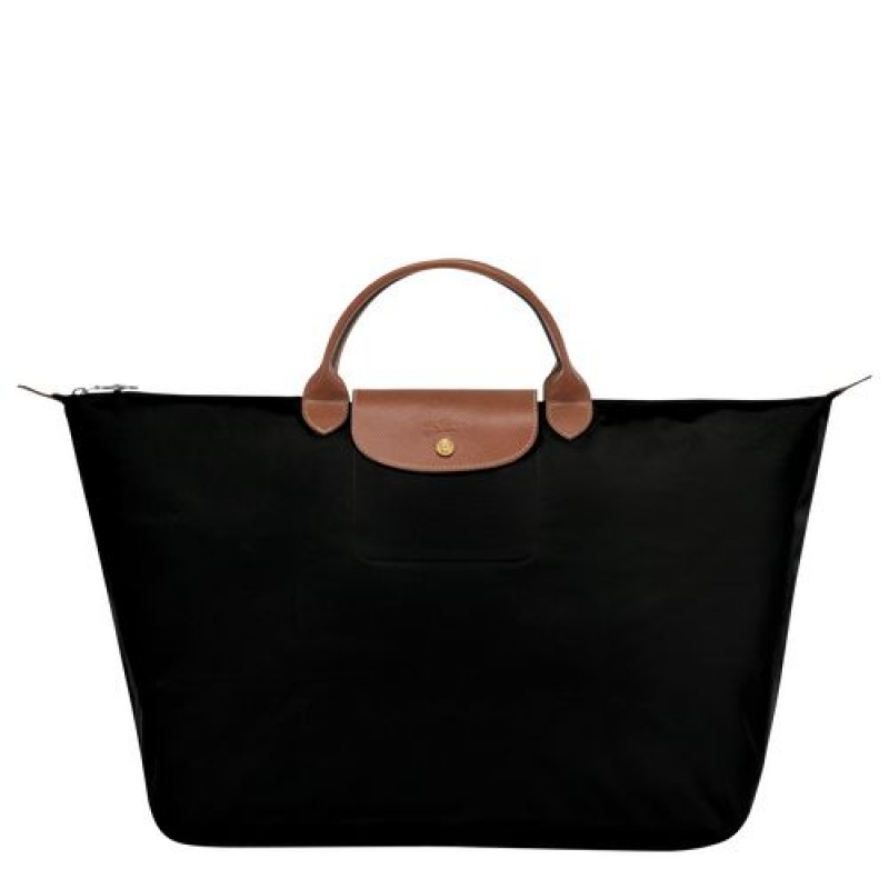 Longchamp Le Pliage Original Travel bag L Black | ZDTQRJP-31