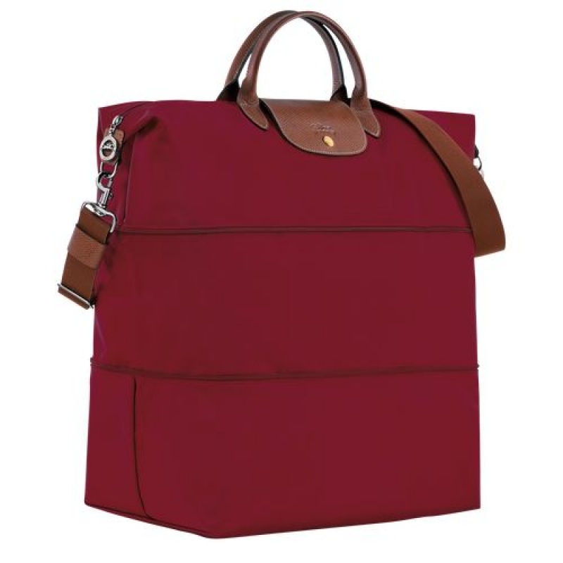 Longchamp Le Pliage Original Travel bag expandable Red | ZGHQDAR-31