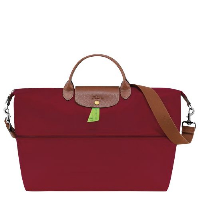 Longchamp Le Pliage Original Travel bag expandable Red | ZGHQDAR-31