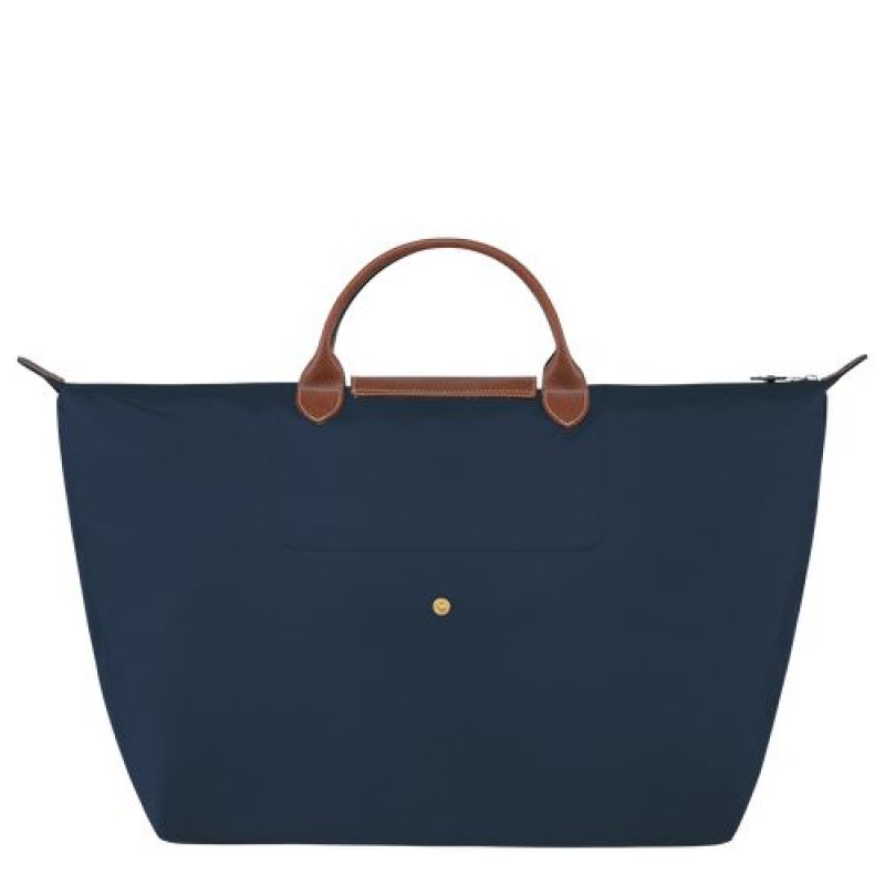 Longchamp Le Pliage Original Travel bag L Navy | JPMSOGK-05