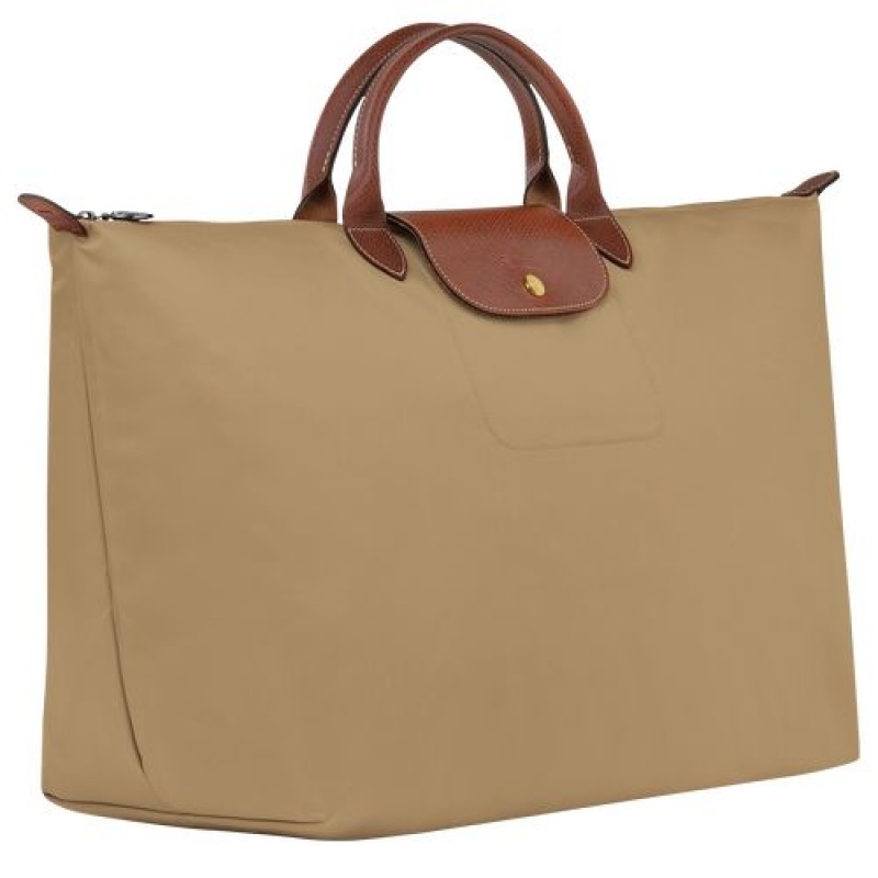 Longchamp Le Pliage Original Travel bag L Desert | LRPMIVC-76