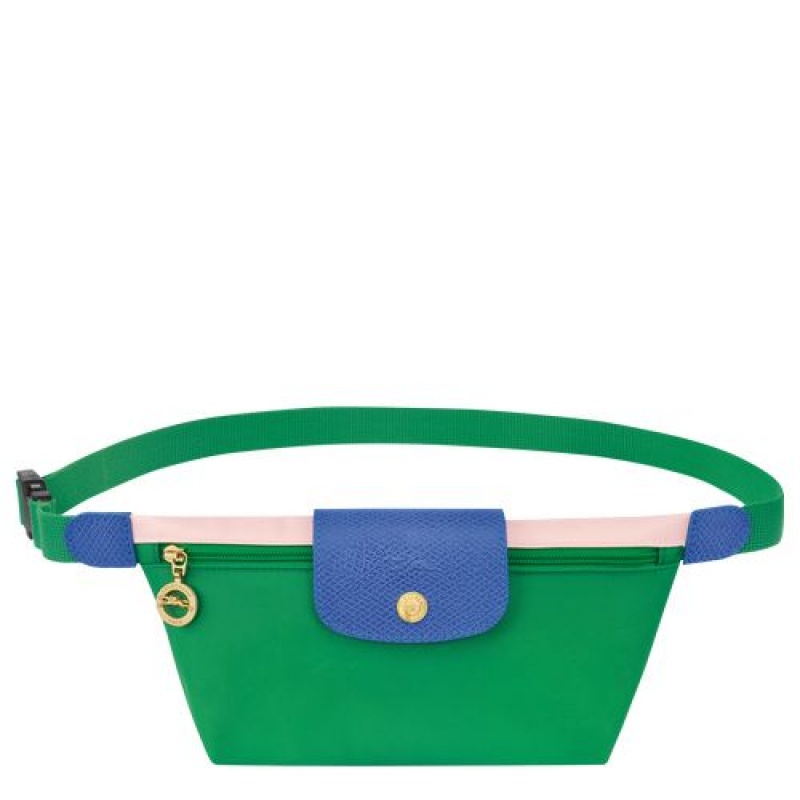 Longchamp Le Pliage Re-Play Crossbody bag Green | WLDAZCN-64