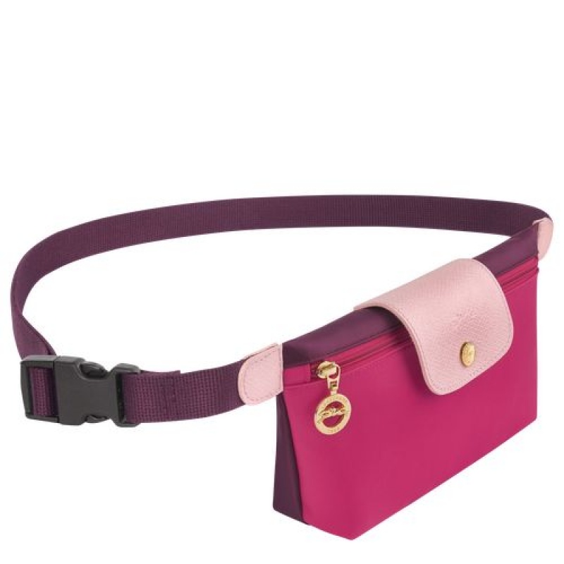 Longchamp Le Pliage Re-Play Crossbody bag Fuchsia | AISQGXV-09