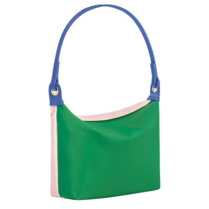 Longchamp Le Pliage Re-Play Shoulder bag Green | DAQIJKS-61