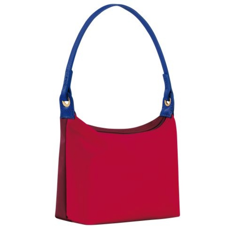 Longchamp Le Pliage Re-Play Shoulder bag Red | MKVSIJD-79