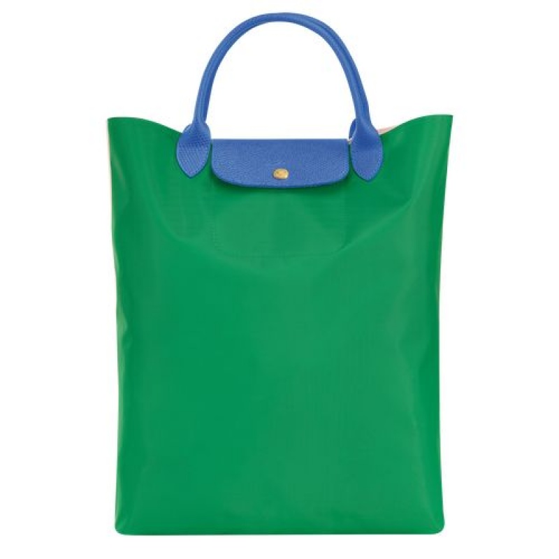 Longchamp Le Pliage Re-Play Top handle bag Green | EOUCZGY-57