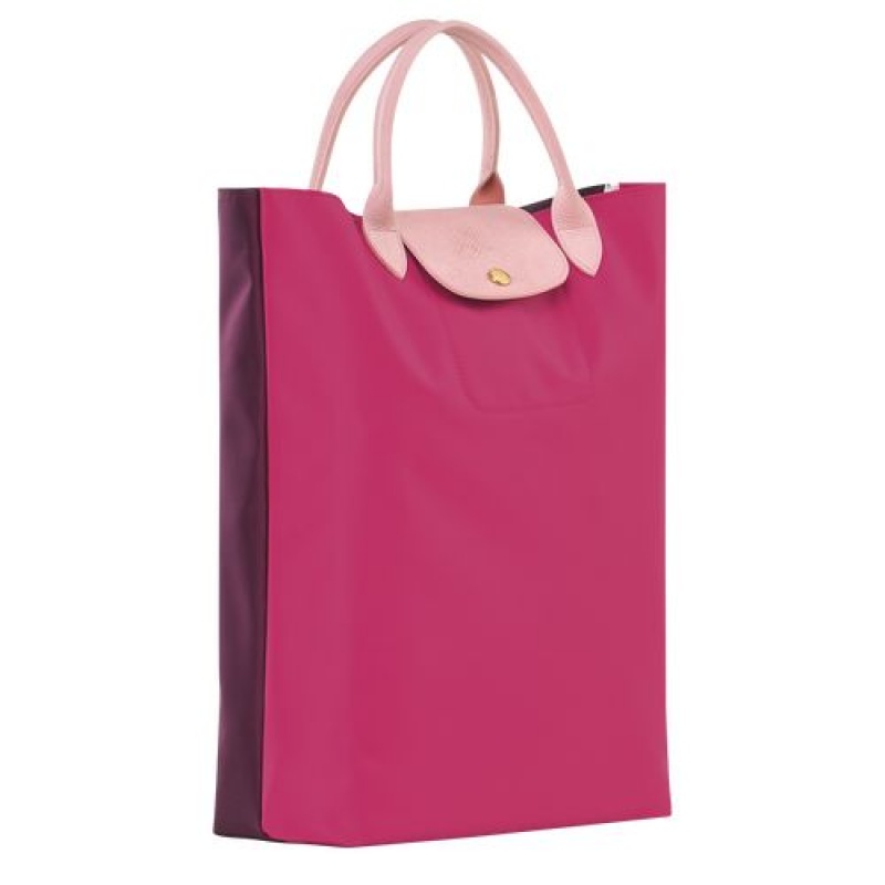 Longchamp Le Pliage Re-Play Top handle bag Fuchsia | ODYRSWQ-94