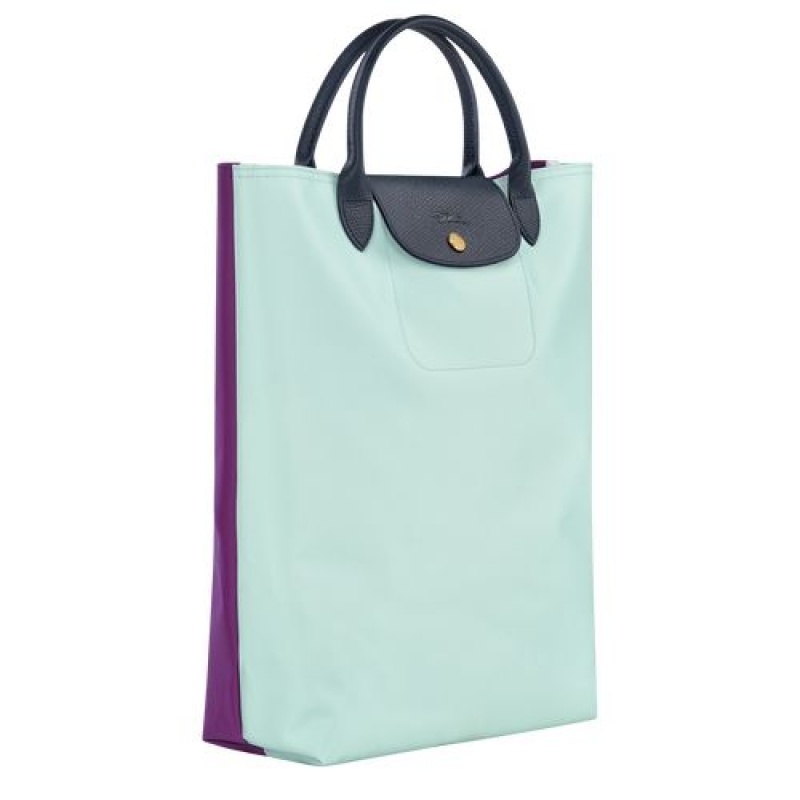 Longchamp Le Pliage Re-Play Top handle bag Celadon | OXWKUAP-06