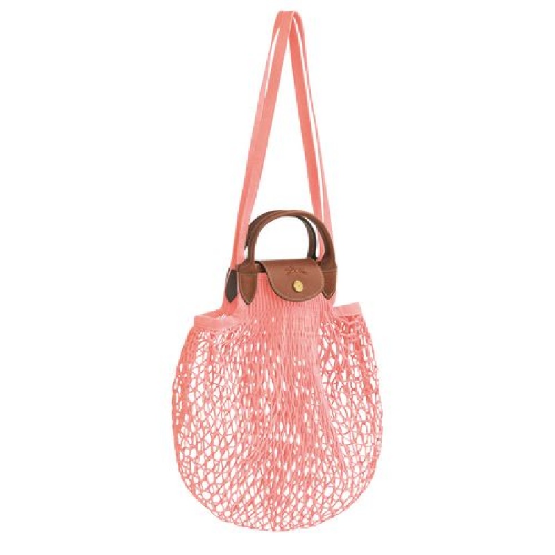 Longchamp Le Pliage filet Top handle bag Blush | TOFIVEG-82