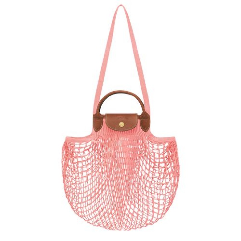 Longchamp Le Pliage filet Top handle bag Blush | TOFIVEG-82