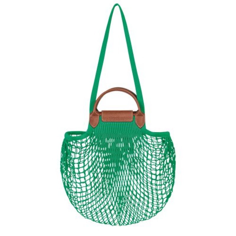 Longchamp Le Pliage filet Top handle bag Green | FXKMIWJ-30