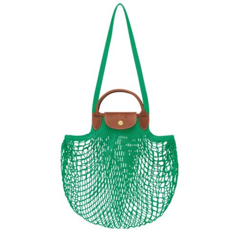 Longchamp Le Pliage filet Top handle bag Green | FXKMIWJ-30