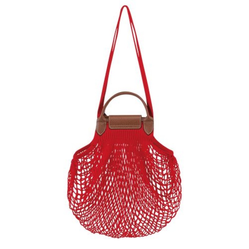 Longchamp Le Pliage filet Top handle bag Red | LWDGISF-16