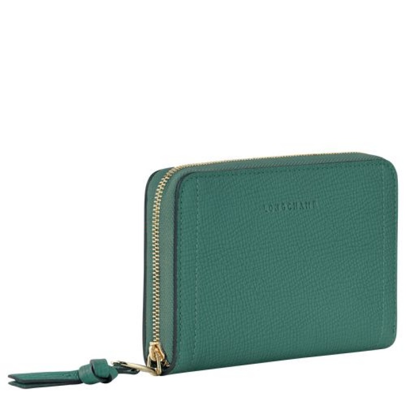 Longchamp Mailbox Compact wallet Cypress | PJGVZCS-47