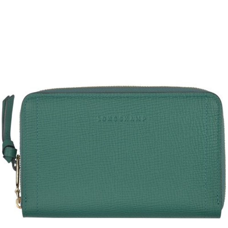 Longchamp Mailbox Compact wallet Cypress | PJGVZCS-47