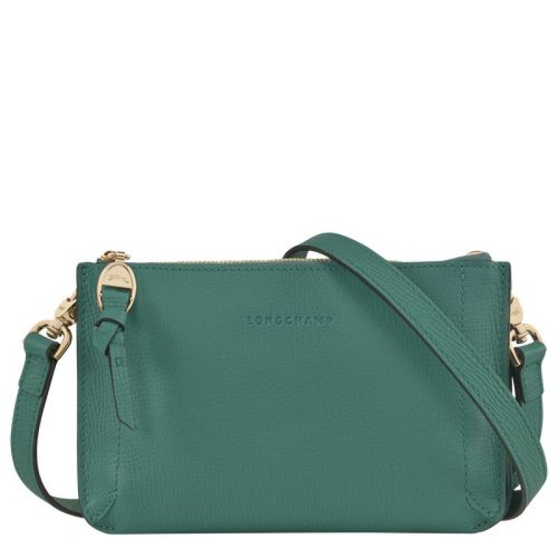 Longchamp Mailbox Pouch Cypress | BUVNIRX-67