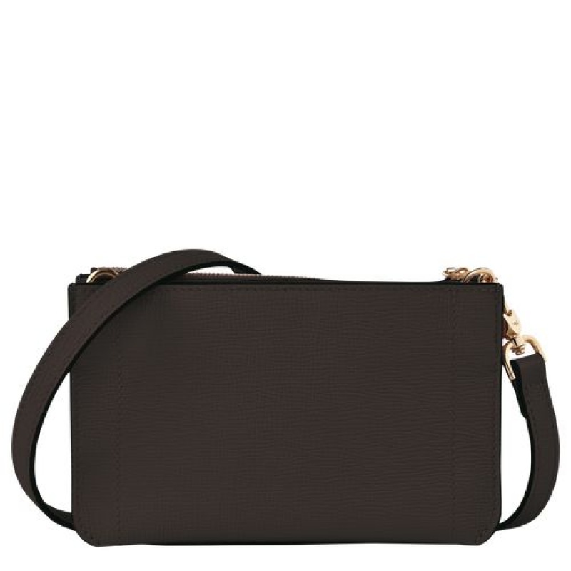 Longchamp Mailbox Soft Pouch Ebony | ITWLCGX-08