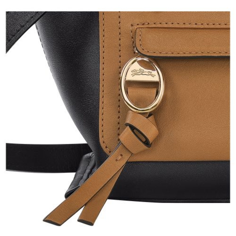 Longchamp Mailbox Top handle bag S Black | MEBJGHK-28