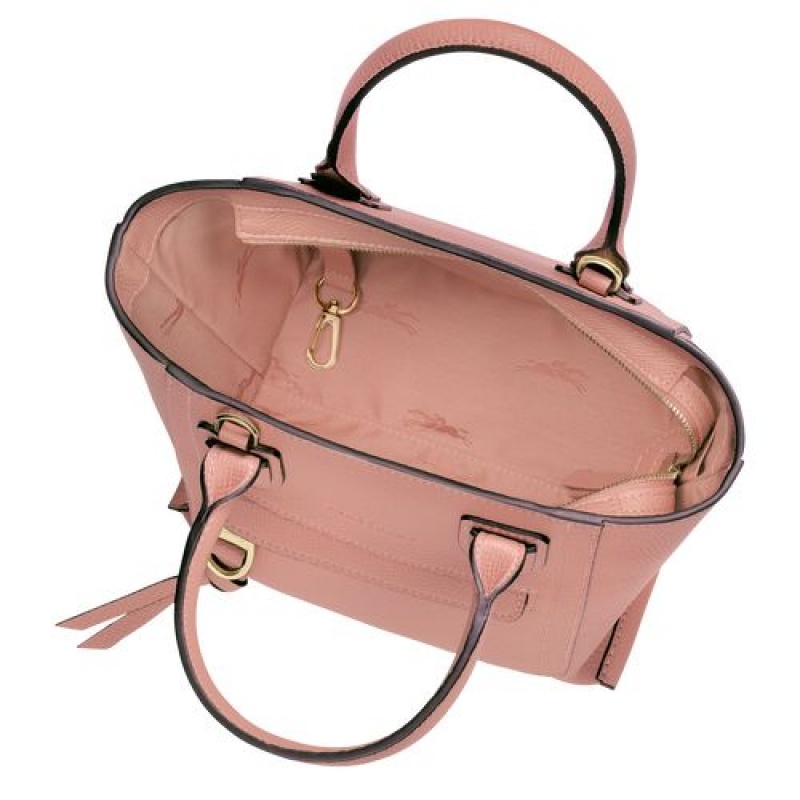 Longchamp Mailbox Top handle bag S Blush | NKYJRGS-21