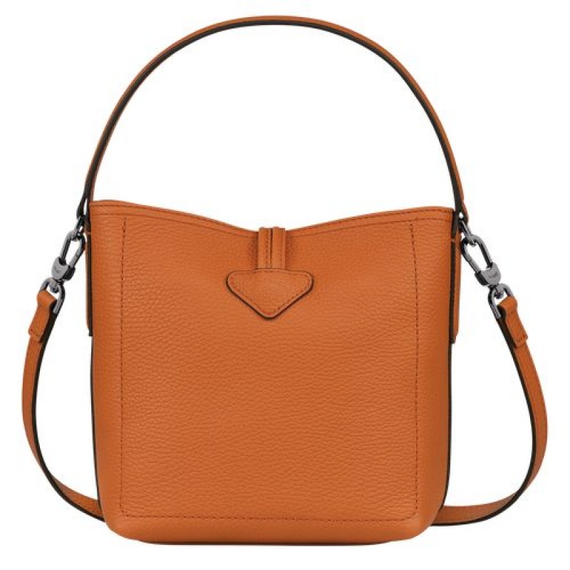 Longchamp Roseau Essential Bucket bag S Saffron | QEYVXWH-17