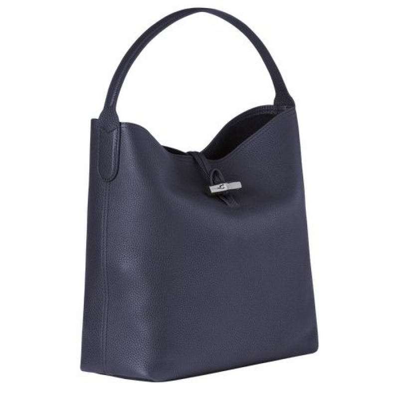 Longchamp Roseau Essential Hobo bag Navy | OABPCXG-81