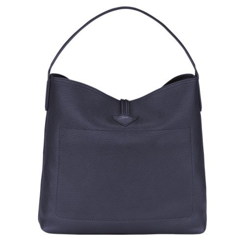 Longchamp Roseau Essential Hobo bag Navy | OABPCXG-81