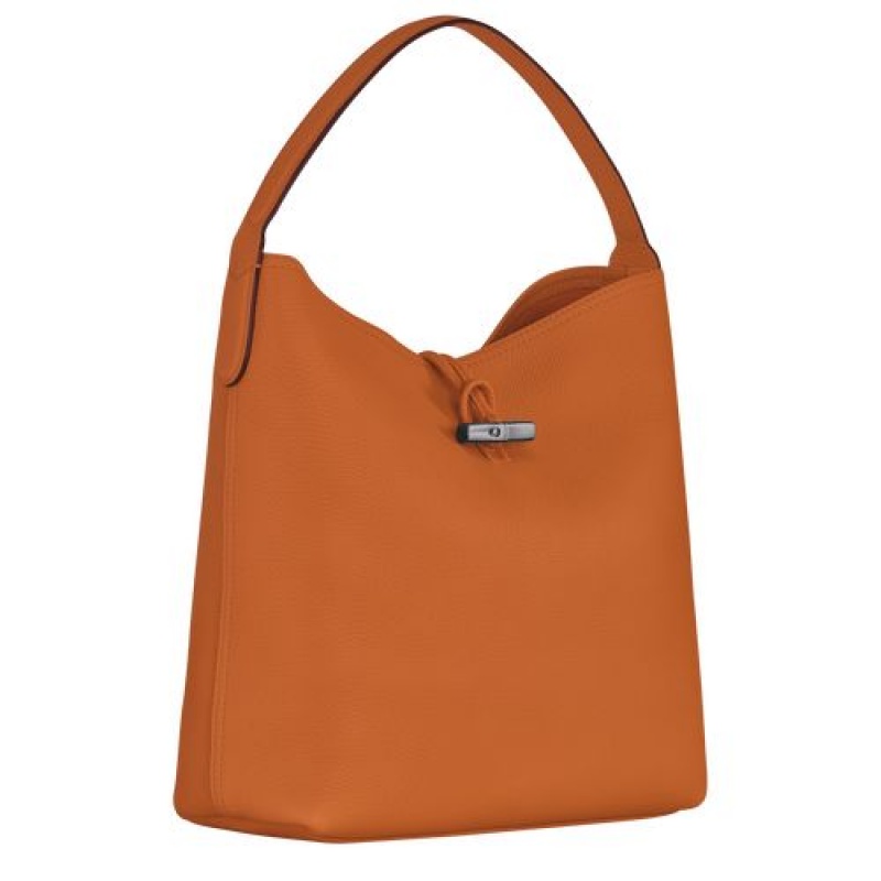 Longchamp Roseau Essential Hobo bag Saffron | VQGFRSW-61