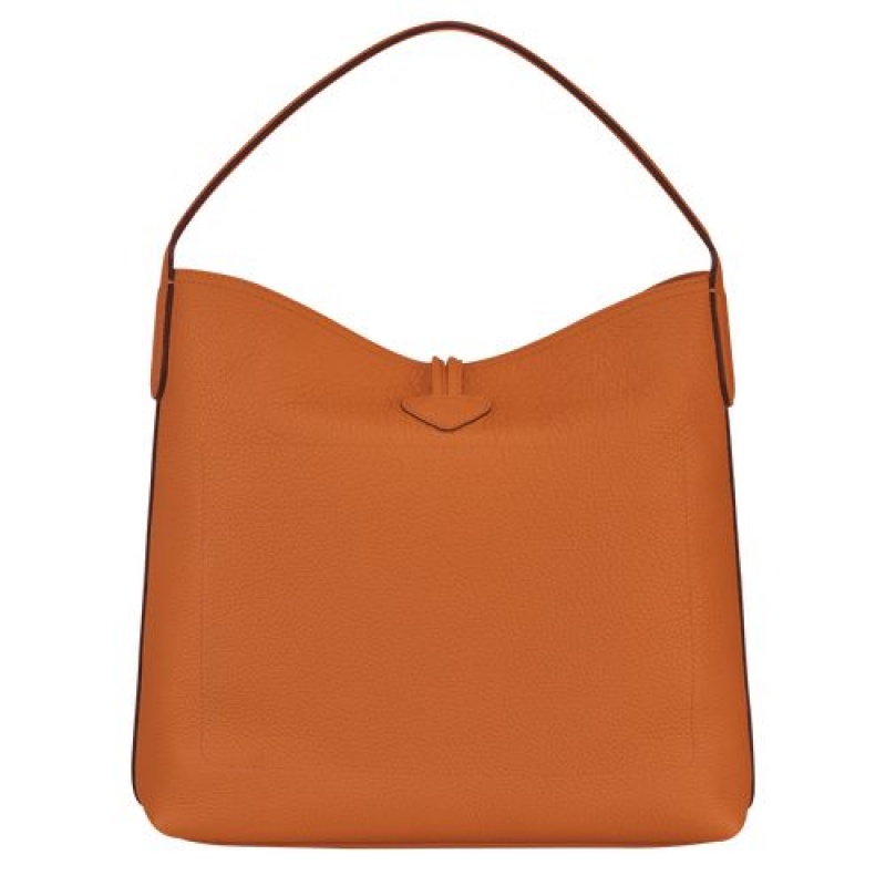 Longchamp Roseau Essential Hobo bag Saffron | VQGFRSW-61