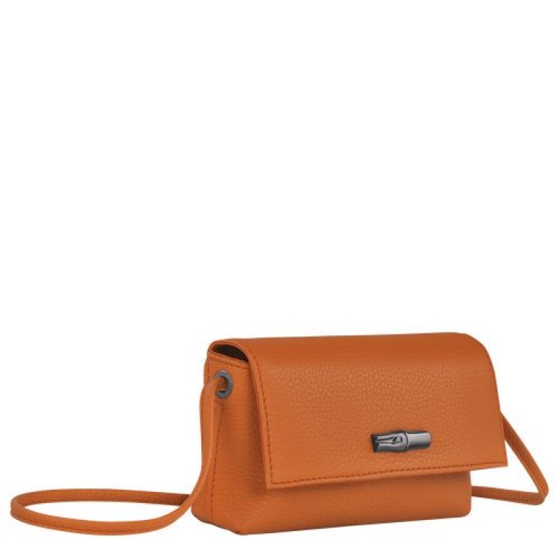 Longchamp Roseau Essential Pouch Saffron | WHXDYVC-65