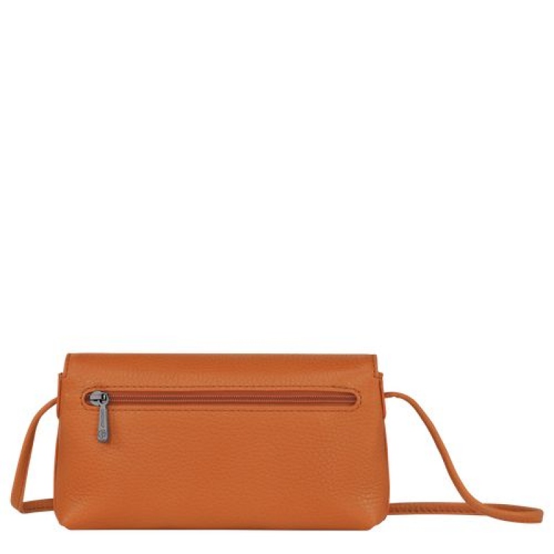 Longchamp Roseau Essential Pouch Saffron | WHXDYVC-65