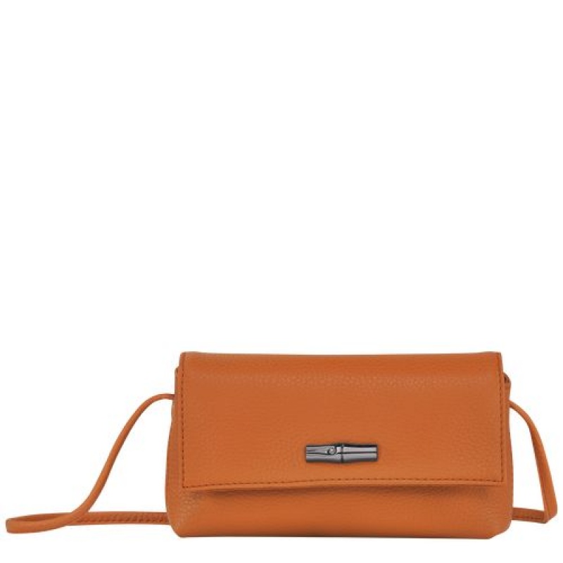 Longchamp Roseau Essential Pouch Saffron | WHXDYVC-65