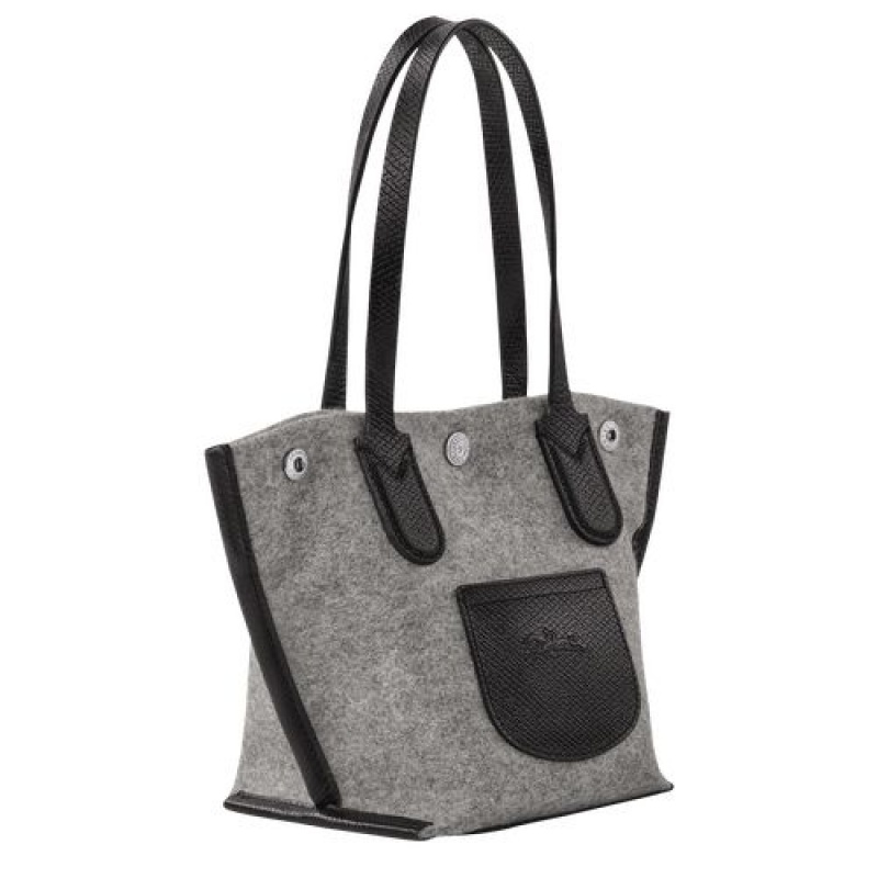 Longchamp Roseau Essential Shopping bag XS Grey | CEKWUXZ-95