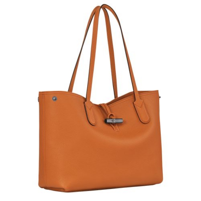 Longchamp Roseau Essential Shoulder bag Saffron | IFPXDSY-82