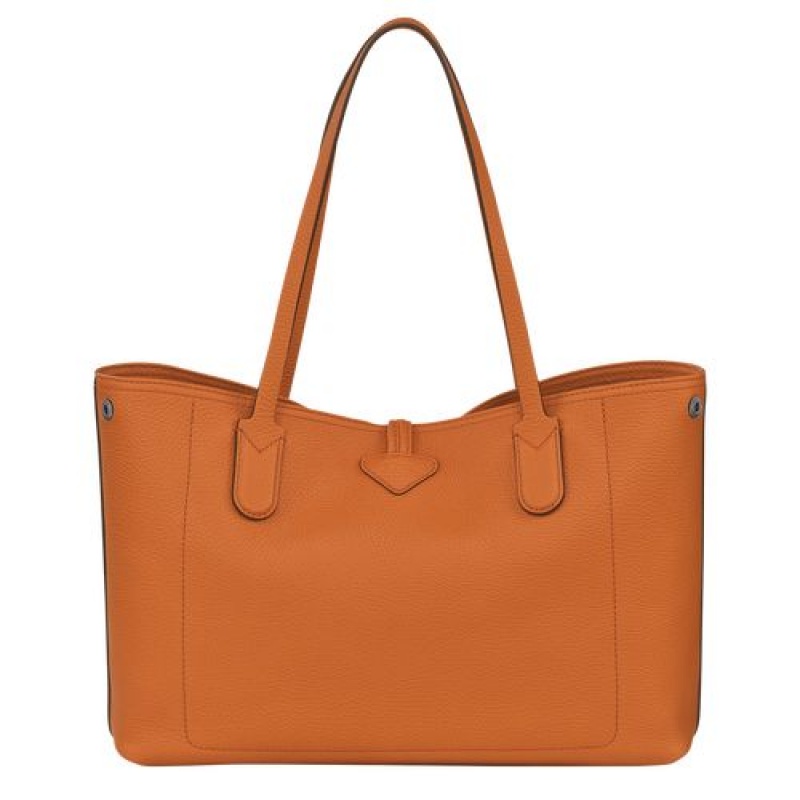 Longchamp Roseau Essential Shoulder bag Saffron | IFPXDSY-82