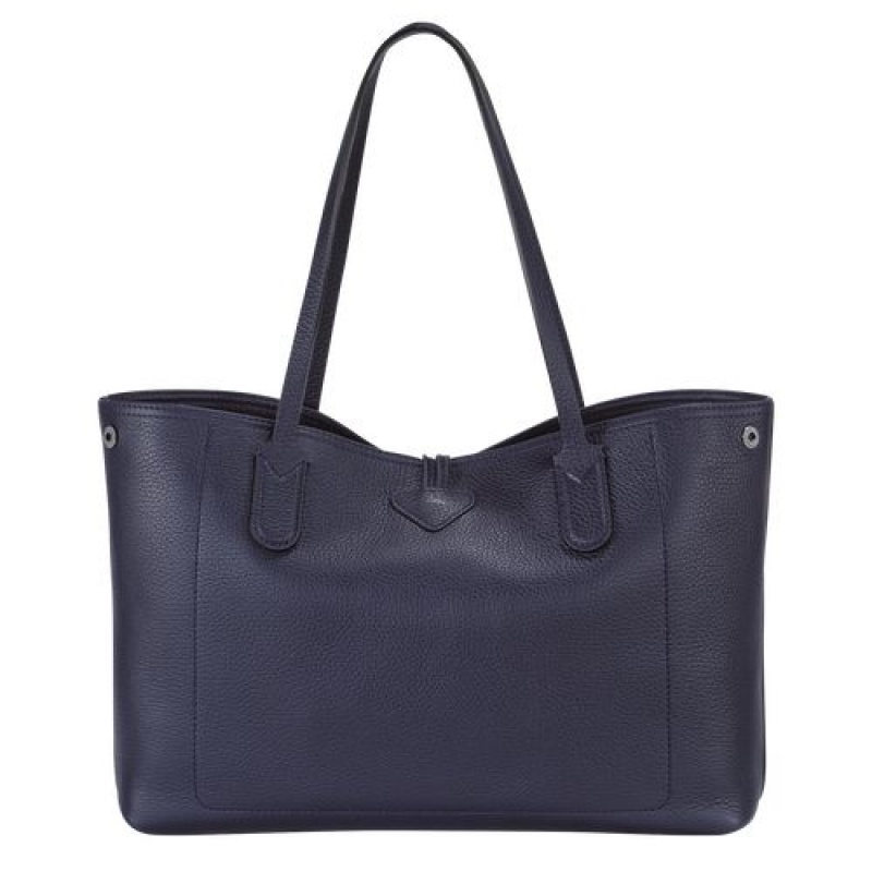 Longchamp Roseau Essential Shoulder bag Navy | MGZVOPB-49