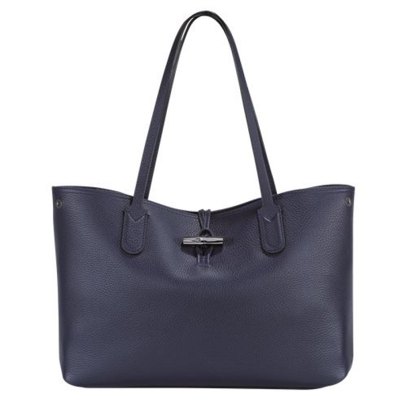 Longchamp Roseau Essential Shoulder bag Navy | MGZVOPB-49