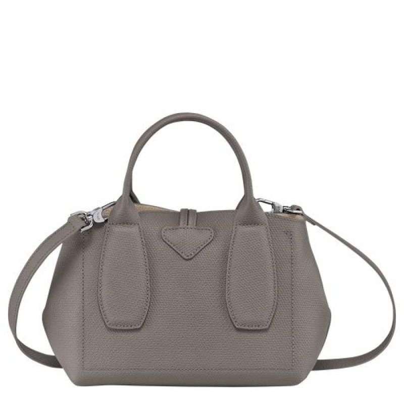 Longchamp Roseau Top handle bag S Turtledove | SNIUTBQ-76