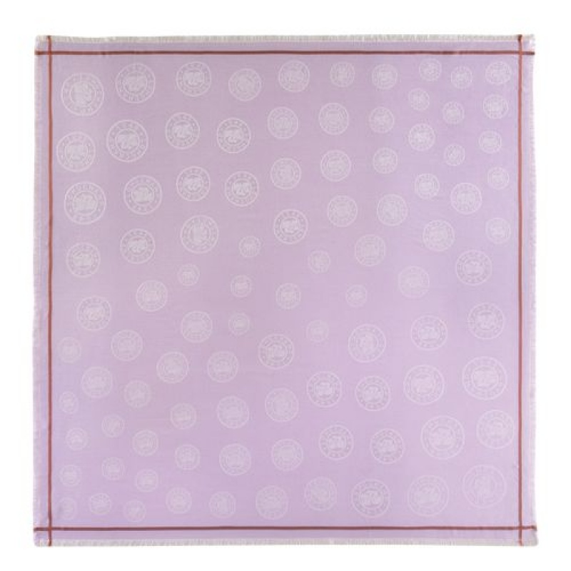 Longchamp Shawl Lilac | YZQKANH-38