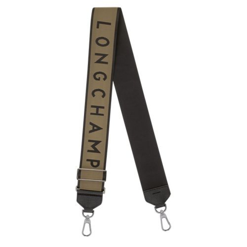 Longchamp Shoulder strap Khaki | XSKQBVA-73