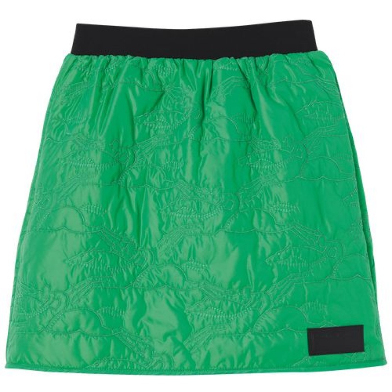 Longchamp Skirt Green | TXLWKIV-64