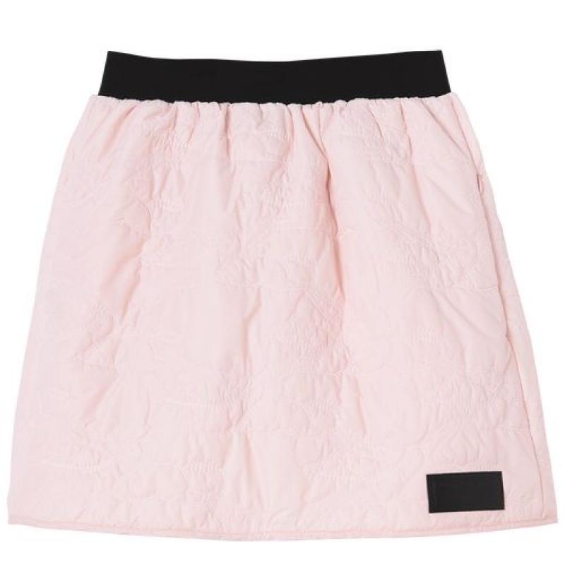 Longchamp Skirt Pale Pink | KOFBDSY-31