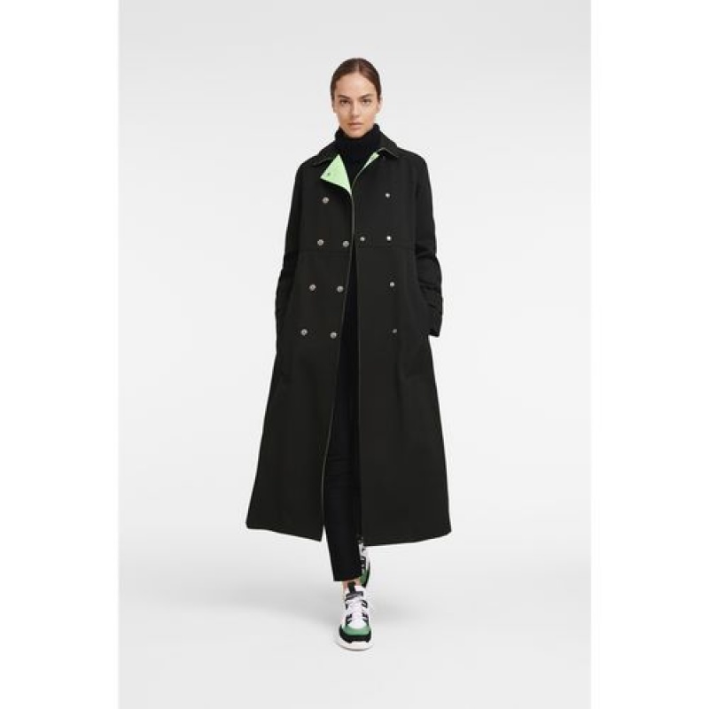 Longchamp Trench Black | PEXVZRW-17