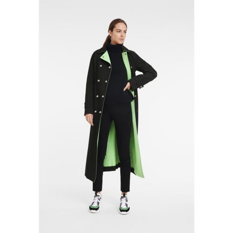 Longchamp Trench Black | PEXVZRW-17