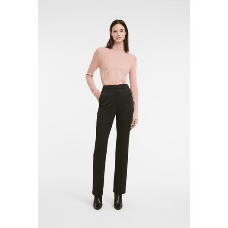 Longchamp Trousers Black | YFMQPZH-34